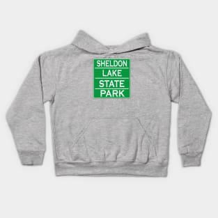 SHELDON LAKE STATE PARK Kids Hoodie